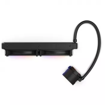 Refrigeración líquida todo en uno NZXT Kraken 280 RGB 14 cm Negro