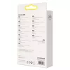 Cable Baseus Crystal Shine USB a Lightning, 2,4A, 2m (lila)