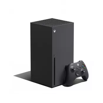 Consola de juegos Microsoft Xbox Series X — 1 TB SSD, AMD Ryzen Zen 2 3,8 GHz, AMD RDNA 2 (12 TFLOPS), 4K HDR, Wi‑Fi 5, Gigabit Ethernet, Blu‑Ray