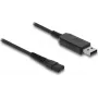 Delock 90983 Cable de carga USB 3,5 V para maquinilla eléctrica Wahl