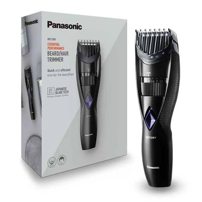 Panasonic ER-GB37 batería 20 1 cm húmedo y seco negro