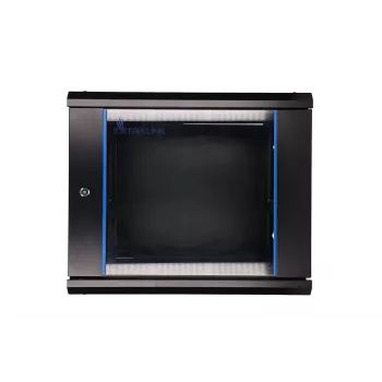 Armario de pared Extralink Extralink Armario rack 9U 600x450 Negro