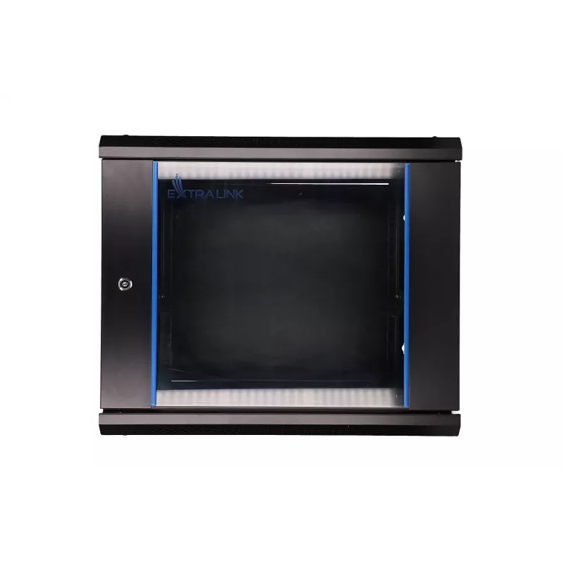 Armario de pared Extralink Extralink Armario rack 9U 600x450 Negro