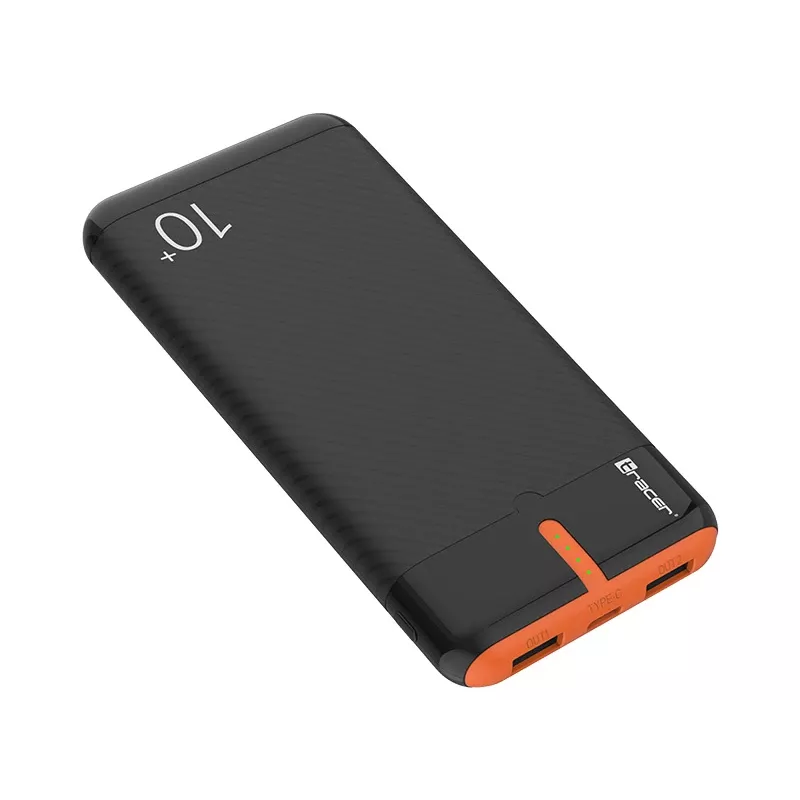 PowerBank EnerGo 10000 mAh negro-naranja