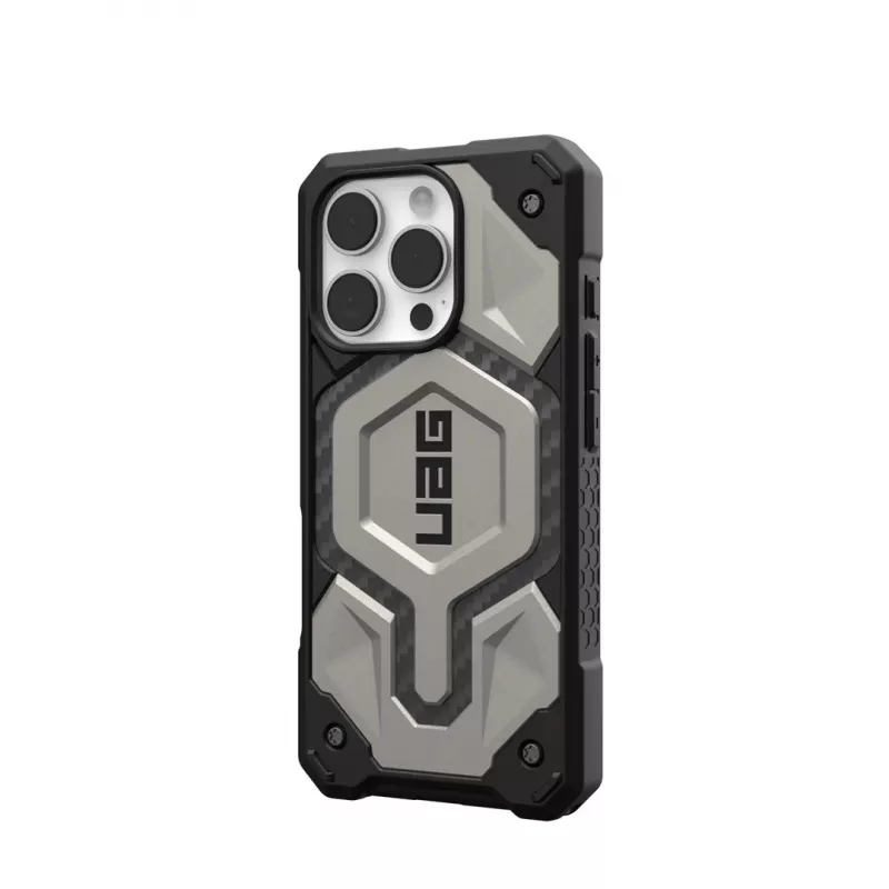 Funda para móvil Urban Armor Gear Monarch Pro 16 cm (6,3) cover titanio