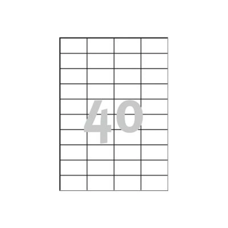 Avery Zweckform 3651 Etiquetas universales 52,5 x 29,7 mm 100 hojas Blanco