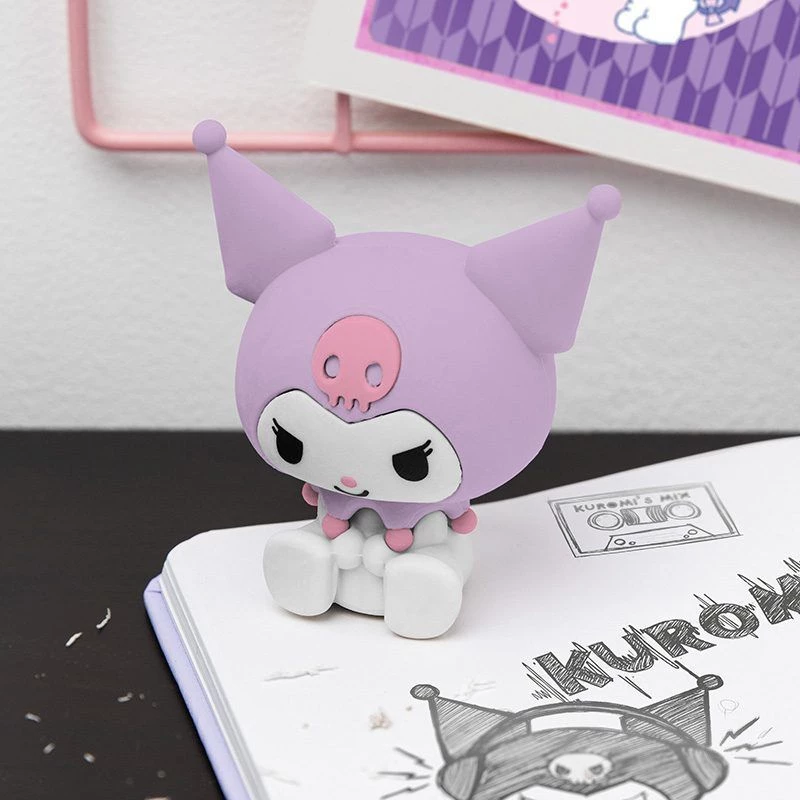 Goma de borrar Paladone Kuromi Chunky goma de borrar novedosa PP14533KUR, goma con forma de personaje, tamaño coleccionable