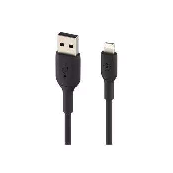 Cable Lightning Belkin CAA001BT2MBK 2 m negro