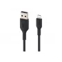 Cable Lightning Belkin CAA001BT2MBK 2 m negro