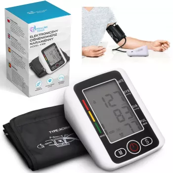 Extralink Smart Life K-69 medidor de tensión arterial, negro