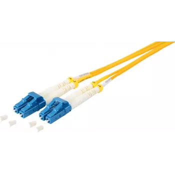 Cable de parcheo dúplex de fibra óptica ShiverPeaks 77804 LC/LC 9/125 µm OS1/OS2 5,0 m