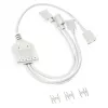 Cable divisor Kolink ARGB 1 a 3 PGW-AC-KOL-156 30 cm blanco