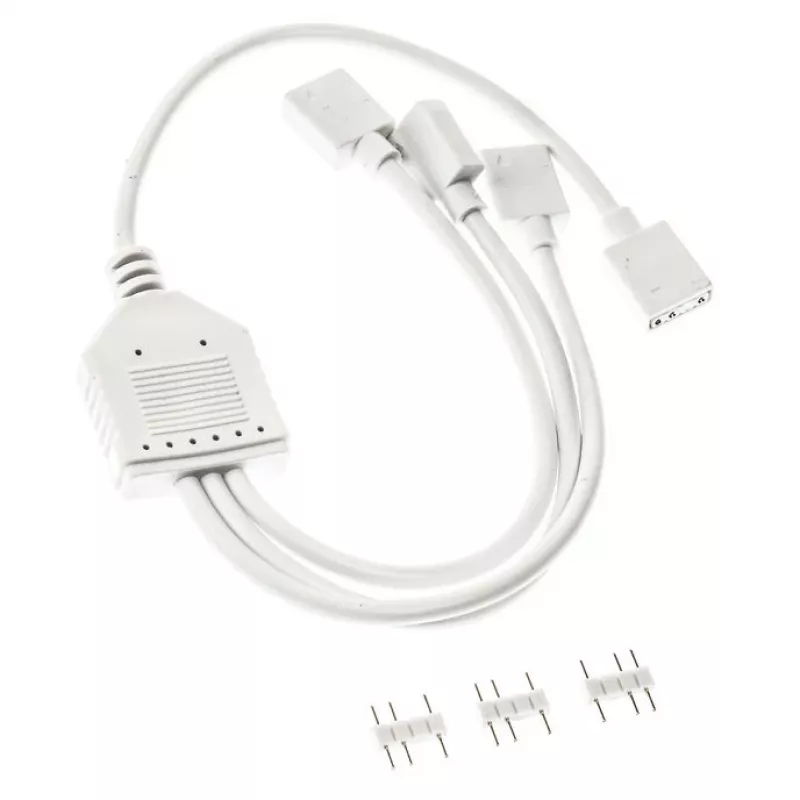 Cable divisor Kolink ARGB 1 a 3 PGW-AC-KOL-156 30 cm blanco
