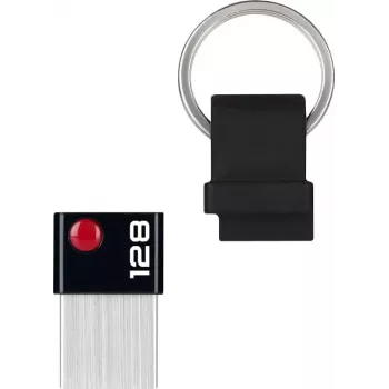 Memoria USB EMTEC ECMMD128GT103 128 GB USB Type-A 3.2 Gen 1 (3.1) negra, lectura 180 MB/s, escritura 25 MB/s