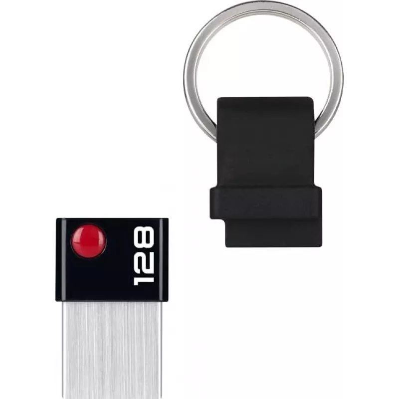 Memoria USB EMTEC ECMMD128GT103 128 GB USB Type-A 3.2 Gen 1 (3.1) negra, lectura 180 MB/s, escritura 25 MB/s