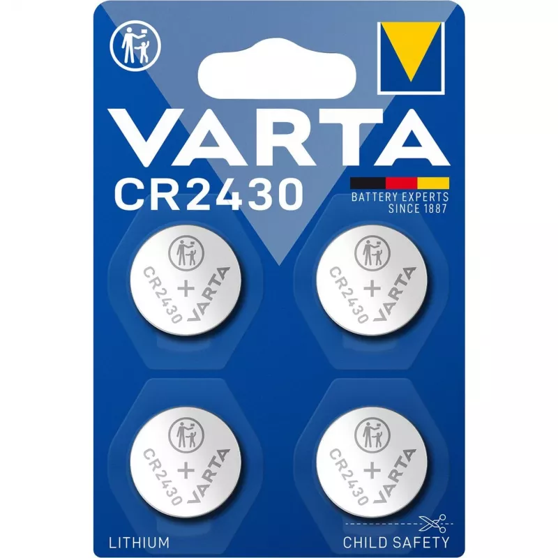 Pila de botón Varta CR2430 3V 290mAh litio
