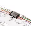 Protector de empalme por crimpado de fibra óptica Digitus pack de 150 homologación de telecomunicaciones TS0338/96 plateado
