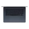 MacBook Air 15, medianoche, M4 (10-CPU/10-GPU), 16 GB, 256 GB, alemán, fuente de alimentación 35W Dual USB-C, MW1L3D/A