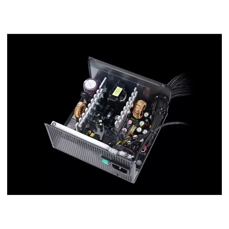 DeepCool PF500X fuente de alimentación ATX de 500 W, 80 PLUS Bronze, ventilador de 120 mm, ATX de 20+4 pines, negra