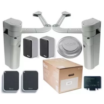 Motor para puerta batiente nice WALKY 2024 BDKCE set de automatización para puertas de una o dos hojas
