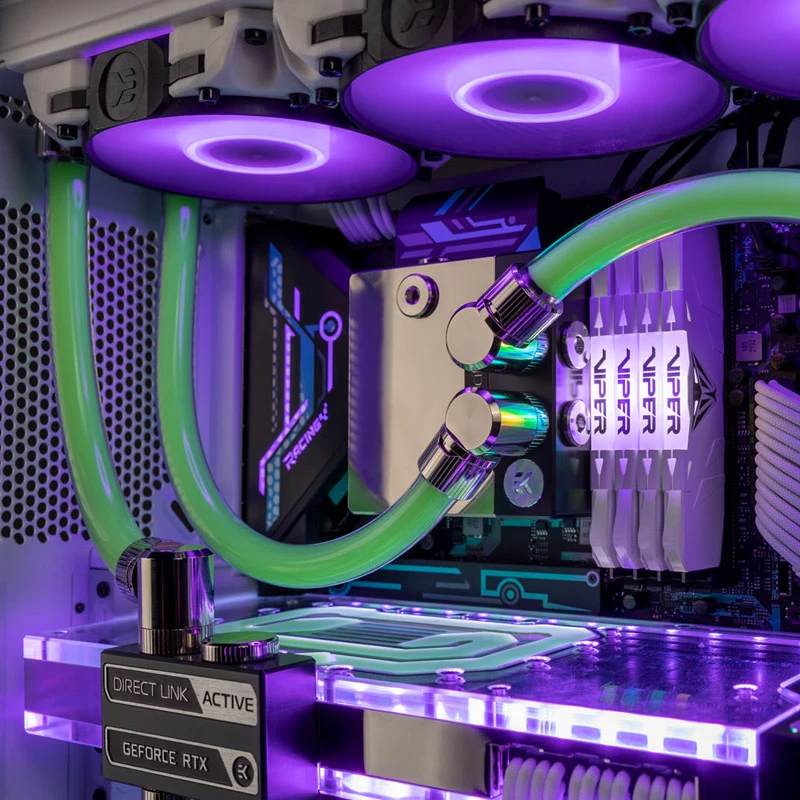 Tubo EK Water Blocks Loop Soft Tube PVC transparente 3m