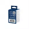 Adaptador de viaje universal GEMBIRD TPA-INT-01-W — entrada 100–250 V, conector Type-G, dimensiones compactas 84×56×85 mm