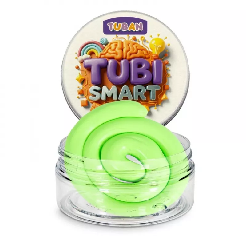 Pasta de modelar TUBAN TUBI SMART NEO, verde, 50 g – pasta de modelar para niños