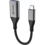 Alogic Super Ultra – Adaptador USB – USB-C de 24 pines (M) a USB Type-A (H) – USB 3.1 Gen 1 – 15 cm – gris espacial (ULCAA-SGR)