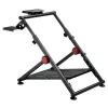 NanoRS RS155 Soporte plegable de acero para volante de gaming con soporte para pedales ajustable antideslizante