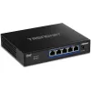Switch de red Trendnet TEG-S750 10G Ethernet 5 puertos negro