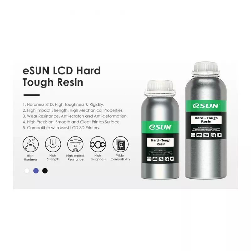 UV/LCD HARD TOUGH gris 1kg