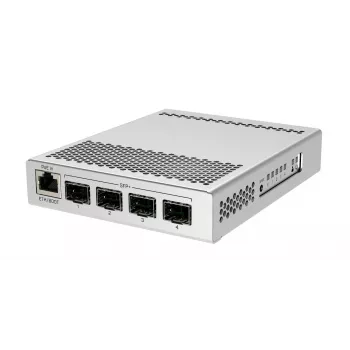 MikroTik | Switch | CRS305-1G-4S+IN | gestionado por web | sobremesa | 1 Gbps (RJ-45) número de puertos 1 | número de puertos SFP+ 4