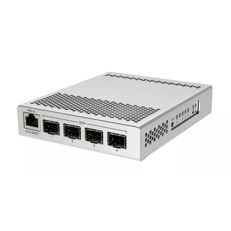 MikroTik | Switch | CRS305-1G-4S+IN | gestionado por web | sobremesa | 1 Gbps (RJ-45) número de puertos 1 | número de puertos SFP+ 4
