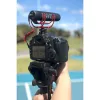 VideoMic GO, micrófono negro/rojo