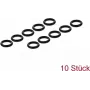 Junta tórica Navilock 12680 negra silicona 6,5 mm