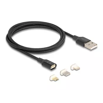 Cable USB DeLOCK 88165 1 m USB A negro