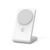 Cargador inalámbrico Crong CRG-MSS-WHT 10W carga rápida para dispositivos compatibles con Qi
