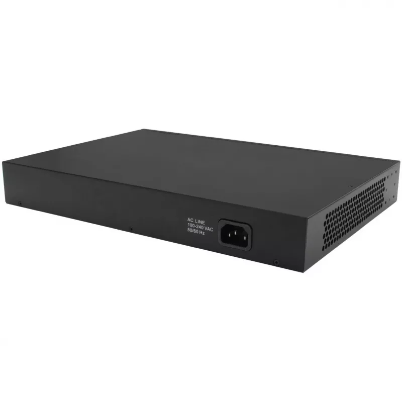 Switch PoE ALLNET 16+2P ALL-SG8418PM – 18 puertos Gigabit, 16 puertos PoE, 2 puertos uplink