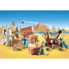 Playmobil 71268 Asterix: Edifis y la batalla por el palacio catapulta funcional de los romanos colección figuras de juego diversión juego de rol imaginativo