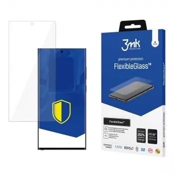 Protector de pantalla 3mk FlexibleGlass para Galaxy S24 Ultra vidrio híbrido