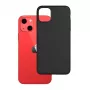 Funda de silicona mate 3mk para iPhone 13 negro