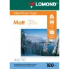 Papel fotográfico de inyección de tinta Lomond mate 180 g/m² A4, 50 hojas