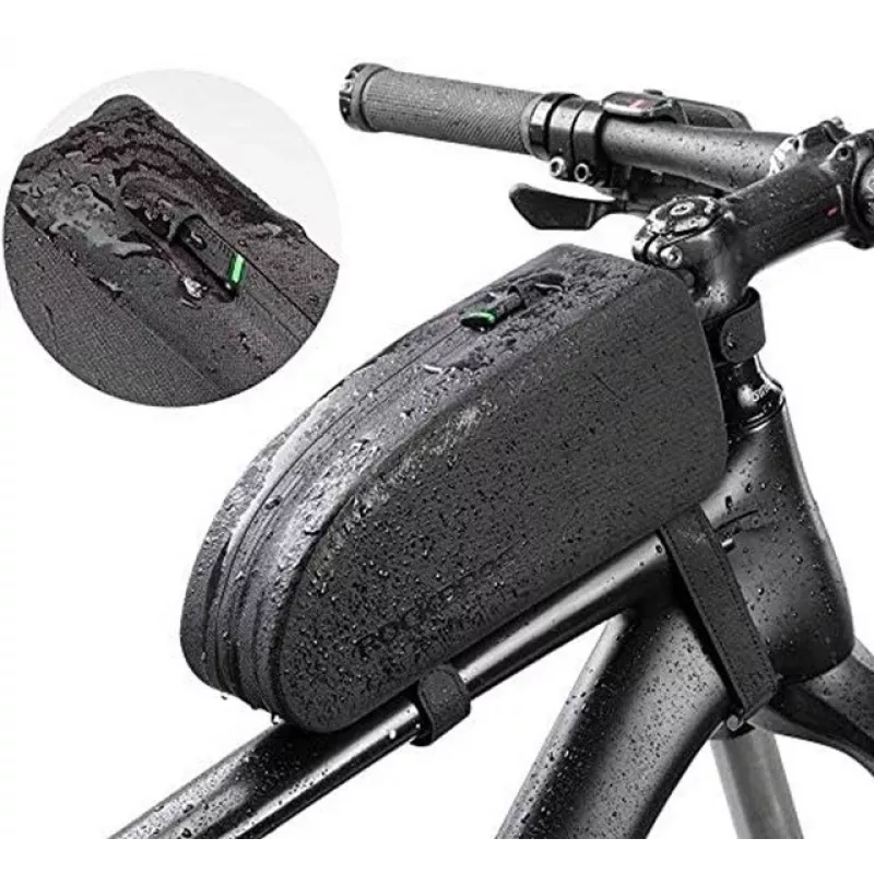 Rockbros AS-019-1 Bolsa de cuadro para bicicleta impermeable 1,6 l negro