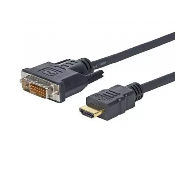 Vivolink PROHDMIDVI3 adaptador de cable de vídeo 3 m HDMI DVI-D negro