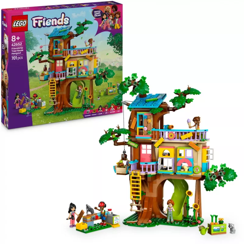 LEGO FRIENDS 42652 Punto de encuentro de la casa del árbol de la amistad
