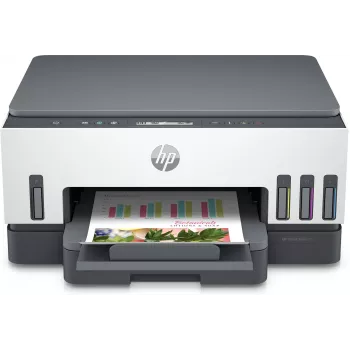 Impresora multifunción HP Smart Tank 720 — inyección térmica de tinta, color, A4, Wi‑Fi, dúplex, 4800x1200 dpi
