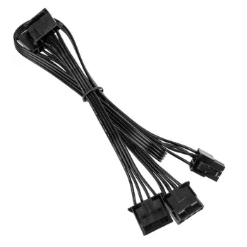 Kolink regulador de cables modular KL-CBR-PAT — 4× cable de alimentación modular Molex de 4 pines