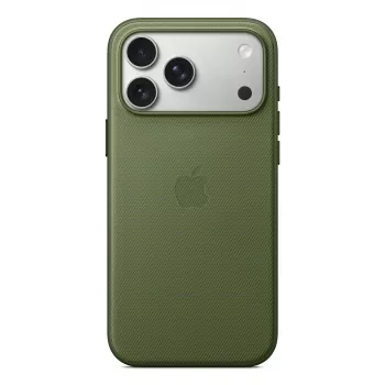 Funda Apple iPhone 17 Pro Max TechWoven Case con MagSafe verde