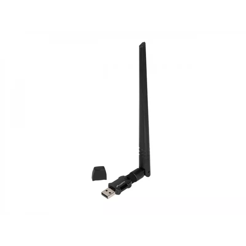 Adaptador USB Lanberg Tarjeta de red WLAN NC-0900-WIE USB 2.0 Dualband AX900 1X antena externa