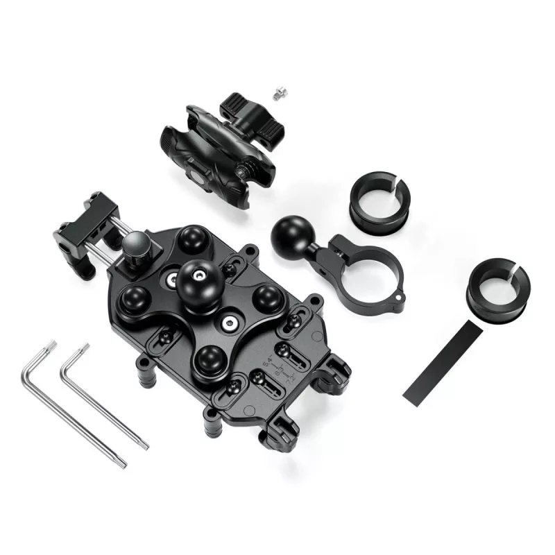 Soporte pasivo UleFone Armor Mount Pro para teléfonos móviles — soporte, para bicicleta y patinete, negro